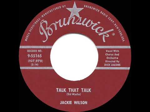 1960 HITS ARCHIVE: Talk That Talk - Jackie Wilson