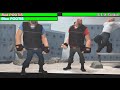Red And Blue POOTIS Vs SEX Soldier With HealthBars