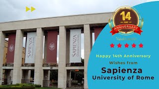 Sapienza University of Rome wishes Videsh Consultz on 14th Anniversary
