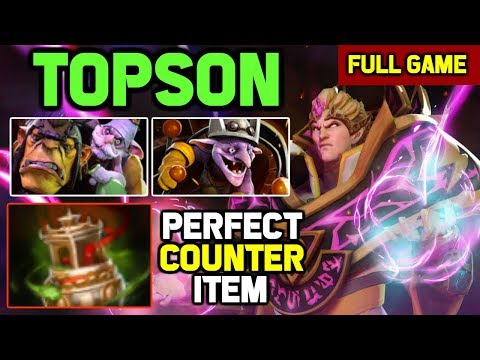 TOPSON's Best Early TeamFight Invoker Build - Lose Lane but Kill Nonstop