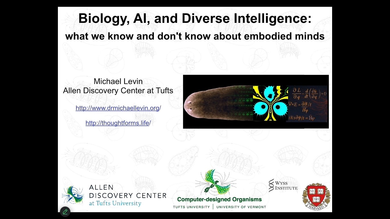 Biology, AI, and Diverse Intelligence by Michael Levin