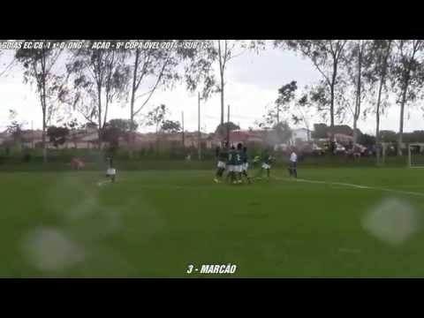 Gol Marcão ● GOIÁS EC/CB 1x0 ONG + AÇÃO -  9ª Copa Ovel 2013 ● Sub-13   29/11 2014