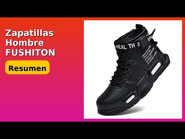 Vídeo relacionado con FUSHITON Zapatillas Altas de Moda para Hombre Zapatillas Bajas Estilo Libre Casual Correr Calzado Deportivo Zapatos Caminar Fitness Running