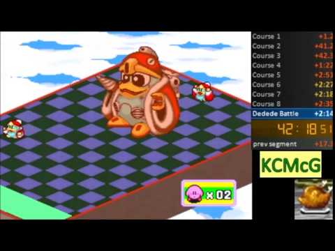Kirby's Dream Course - Dedede Battle in 35s