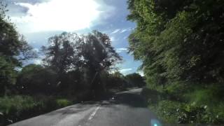 preview picture of video 'Driving On The D28 Between Saint Servais & Ty Bourk, Brittany, France 22nd May 2014'