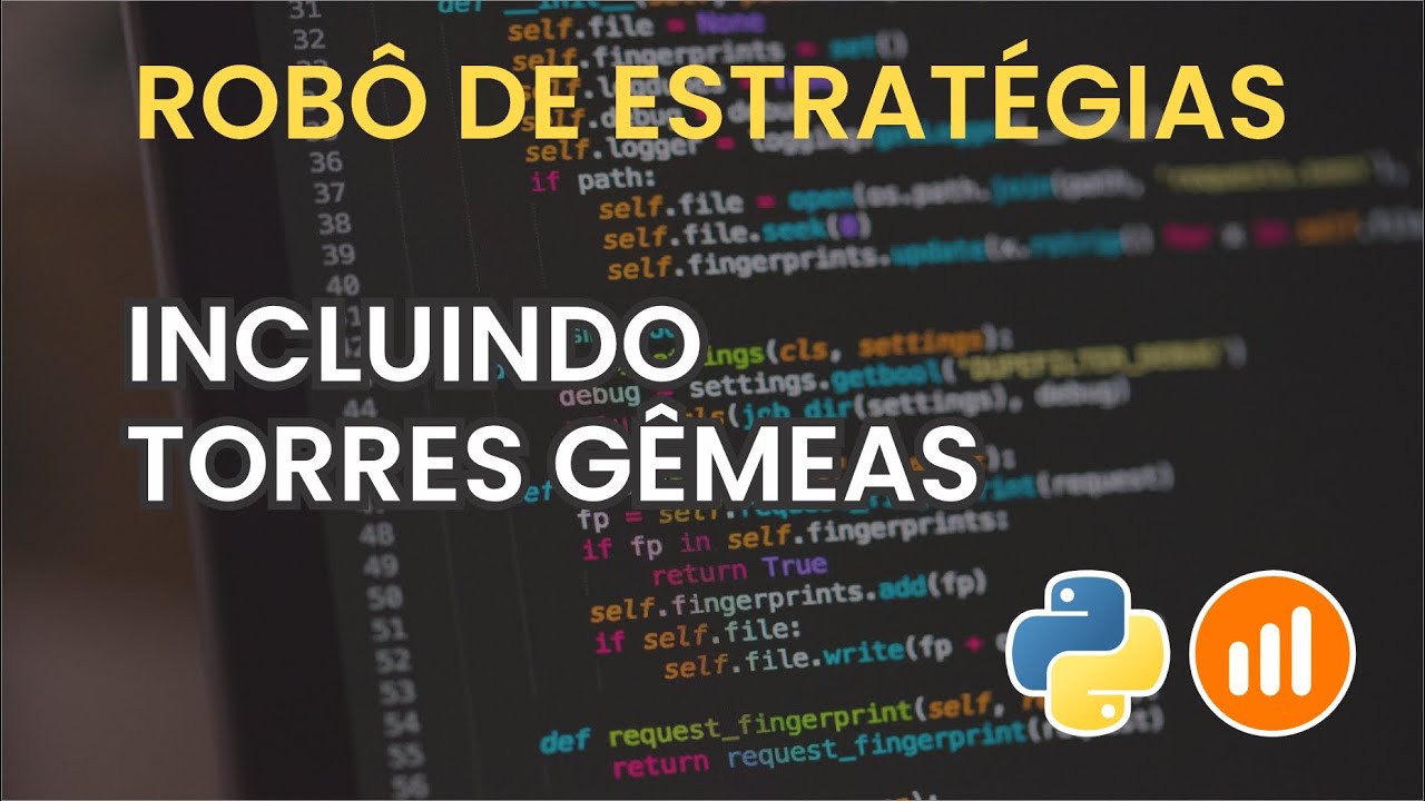 Aula de Programação - Robô completo com a estratégia MHI e Torres Gêmeas - Download grátis