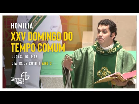 HOMILIA 25º Domingo do Tempo Comum (Lc 16, 1-13/Ano C) - 18/09/16