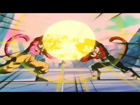 Fusión de goku y vegeta ssj4 | Saga Gt