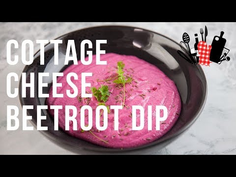 Cottage Cheese Beetroot Dip | Everyday Gourmet S9 EP51
