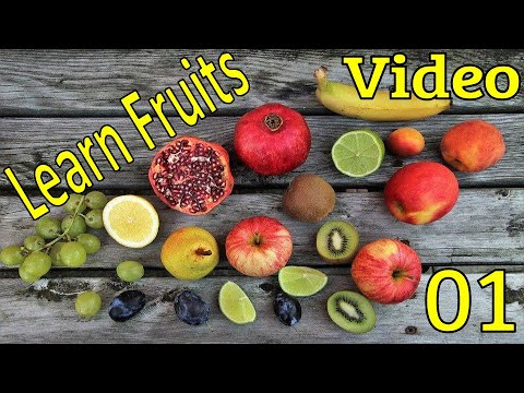 Telugu Learning Fruits (Pandlu) Part 1