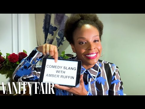 琥珀拉芬教你喜劇俚語｜《名利場》雜誌社 (Amber Ruffin Teaches You Comedy Slang | Vanity Fair)