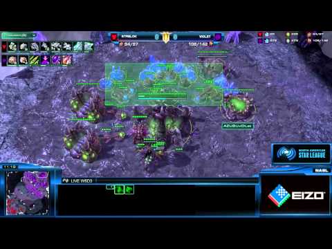 Strelok vs viOLet Game 1 Week 4 at the NASL Season 4