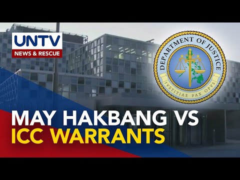 Legal actions na maaaring gawin ng PH gov’t sakaling lumabas ang ICC warrants, inihahanda – DOJ