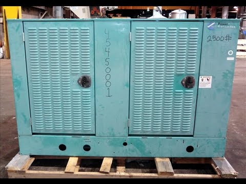Used-Cummins 42 kW Standby Natural Gas Generator Set - stock # 45450001