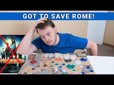 Solo Playthrough, Pandemic Fall of Rome