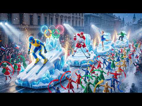 Winter Olympics 2026 Grand Opening Parade | Panoramic Opening Ceremony 2026