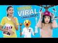 I Tried VIRAL Challenges - Crazy Instagram Hacks & Pranks | DIYQueen