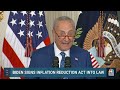 Live: Biden Delivers Remarks, Signs Inflation Reduction Act Into Law | NBC News - Video