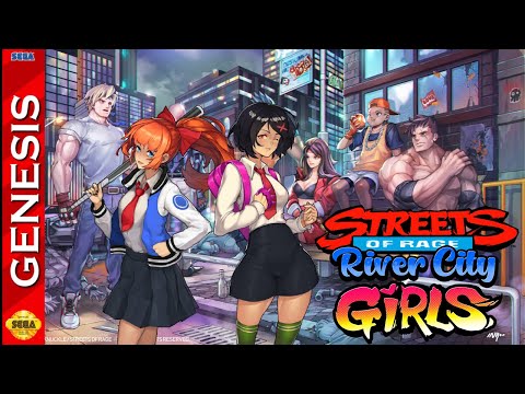 River City Girls... of Rage - Hack of Streets of Rage 2 - Sega Genesis