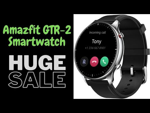 You Must Watch this Amazfit GTR 2 Smartwatch for Android iPhone | Best Smartwatch Review