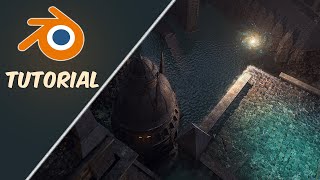 Blender Tutorial Water and Castle