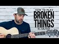 Broken Things-Guitar Tutorial-Dave Matthews Band