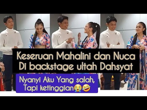 Nyanyi Aku Yang Salah, tapi ketinggian😂 | BTS Nuca dan Mahalini di dahsyat!