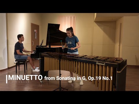 ABRSM G3 Percussion 1990 (TP6) Minuetto: from Sonatina in G, Op. 19 No. 1 - J.L. Dussek