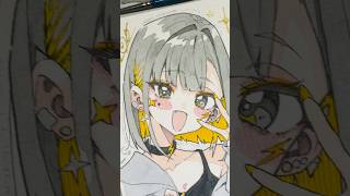 150日間、毎日原画チャレンジやり切りました‼︎🎊🥳 #アナログイラスト #イラスト #animeart #shorts #drawing