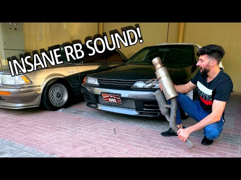 PERFECT EXHAUST for the R32 SKYLINE!!!