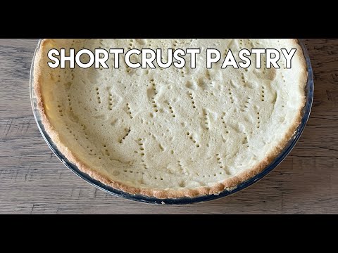 Shortcrust Pastry Recipe | The Best Shortcrust Pastry | Fond De Tarte | Pie Crust | Shortcrust