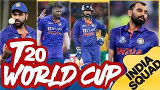 India Squad for T20 World Cup 2022 in Australia | Complete and Final Indian Squad for T20WC 2022