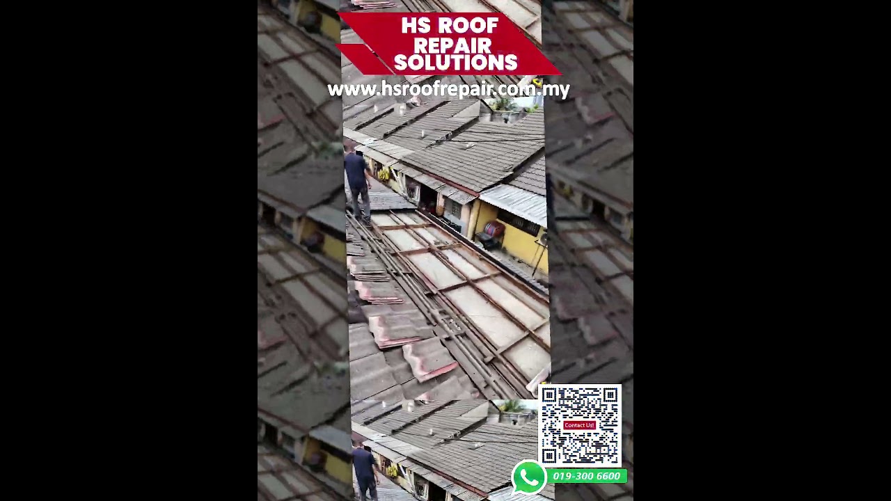 Asbestos Roof Replacement Pandan Indah | Ampang .A Complete Guide and Safety Tips #roofing #roof