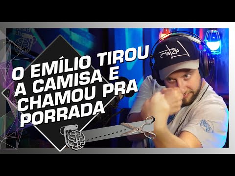 O EMÍLIO CHAMOU ALFINETE PRA PORRADA | Cortes do Inteligência Ltda.
