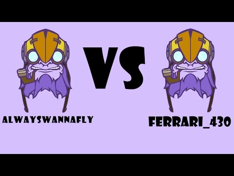 Alwayswannafly vs Ferrari_430 Tinker - Dota 2 Gameplay