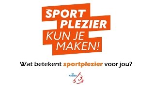Wat betekent sportplezier voor: Lars Huijer