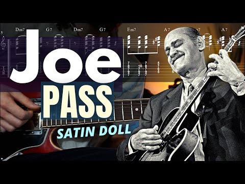 Satin Doll - A JOE PASS Guitar Lesson / Transcription + Breakdown