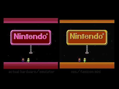 Famicom Disk System: Emulator/Hardware vs. NES Classic Comparision