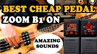 Video thumbnail for ZOOM B1 On Bass Pedal Review - AMAZING BASS EFFECTS by Fernando Petry BASS
