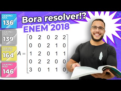 🔵 Questão 136 - Caderno Azul | Matriz | MATEMÁTICA ENEM 2018
