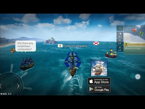 Uncharted Waters Origin Android iOS Gameplay Walkthrough | New RPG Games For Mobile #2022 #gameplay
