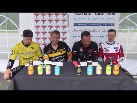 Lehdistötilaisuus: Manse PP - Muhoksen Pallo-Salamat 22.7.2017