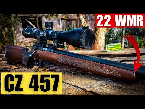 CZ 457 22 WMR - Awesome 100 Yard Groups