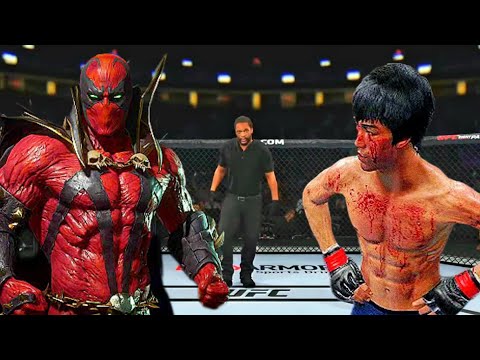 🔥🐉Bruce Lee vs. Red Spawn - EA Sports UFC 4