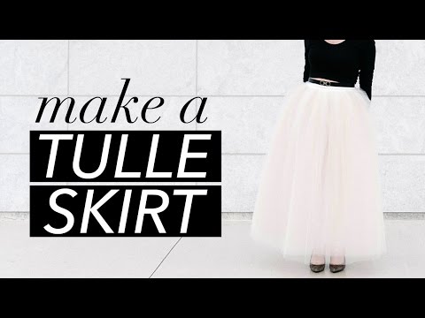 How to Make a Tulle Skirt | WITHWENDY