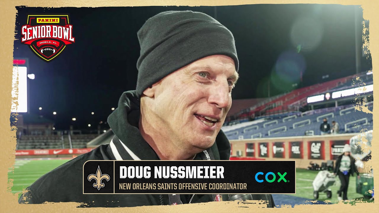 Doug Nussmeier talks Garrett Nussmeier | 2026 Senior Bowl