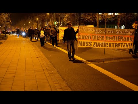 Montagsdemos im Land verlaufen friedlich - Teilnehmerzahlen gehen zurück