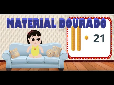 Como usar o material dourado