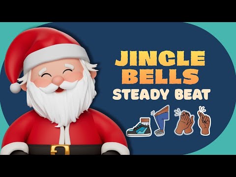 Jingle Bells Christmas STEADY BEAT | Easy Body Percussion Playalong