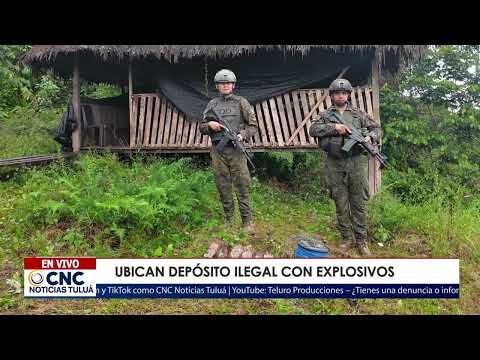 #CNCNoticiasPasto| Hallan depósito ilegal con explosivos adaptados para lanzamiento desde drones